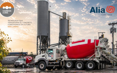 Alia y CarbonCure alcanzan un hito clave: 300,000 m³ de concreto sostenible que transforman la construcción en la región